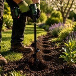 Istutuspuur - maapuur akutrellile 59cm Soodukas.Com