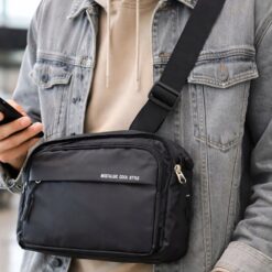 Meeste õlakott / crossbody-kott reguleeritava rihmaga Soodukas.Com