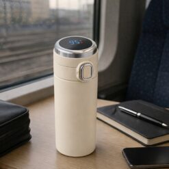 Termokruus joogitila ja temperatuurinäidikuga 400ml Soodukas.Com