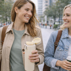 Termokruus joogitila ja temperatuurinäidikuga 400ml Soodukas.Com