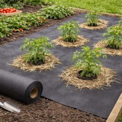 Must peenravaip 1×30m, 50g/m² Soodukas.Com