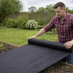 Must peenravaip 1×30m, 50g/m² Soodukas.Com