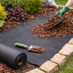 Must peenravaip 1×30m, 50g/m² Soodukas.Com