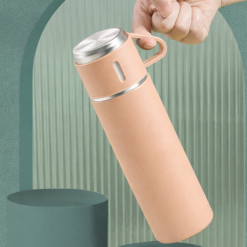 Roostevabast terasest termos 400ml + 3 tassi Soodukas.Com