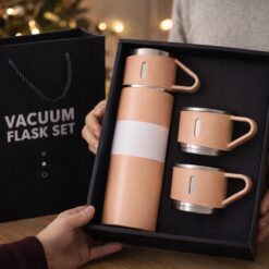 Roostevabast terasest termos 400ml + 3 tassi Soodukas.Com