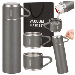 Roostevabast terasest termos 400ml + 3 tassi