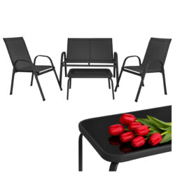 Aiamööbli komplekt: diivan, 2 tugitooli ja laud Soodukas.Com