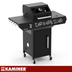Gaasigrill 2+1 põletiga, malmresti ja külgpõletiga Soodukas.Com