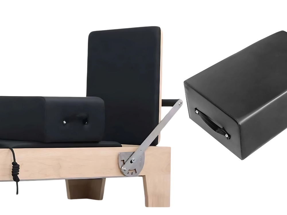 Pilates reformer treeningvoodi reguleeritava takistuse ja puidust raamiga – Soodukas.Com Pilates reformer treeningvoodi reguleeritava takistuse ja puidust raamiga - Image 4