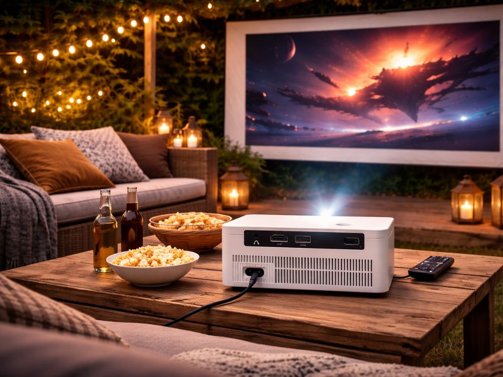 Kompaktne nutiprojektor Android TV, WiFi, Bluetoothi ja kuni 120″ pildiga – Soodukas.Com Kompaktne nutiprojektor Android TV, WiFi, Bluetoothi ja kuni 120″ pildiga - Image 6