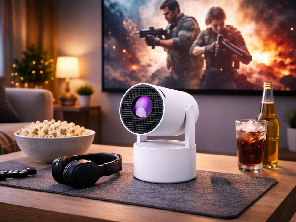 Android TV nutiprojektor LED-valguse, Bluetoothi ja mikrofoniga – Soodukas.Com Android TV nutiprojektor LED-valguse, Bluetoothi ja mikrofoniga - Image 7