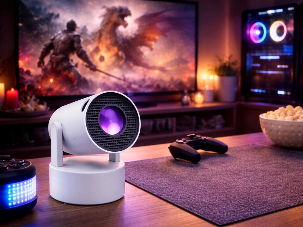 Android TV nutiprojektor LED-valguse, Bluetoothi ja mikrofoniga – Soodukas.Com Android TV nutiprojektor LED-valguse, Bluetoothi ja mikrofoniga - Image 9
