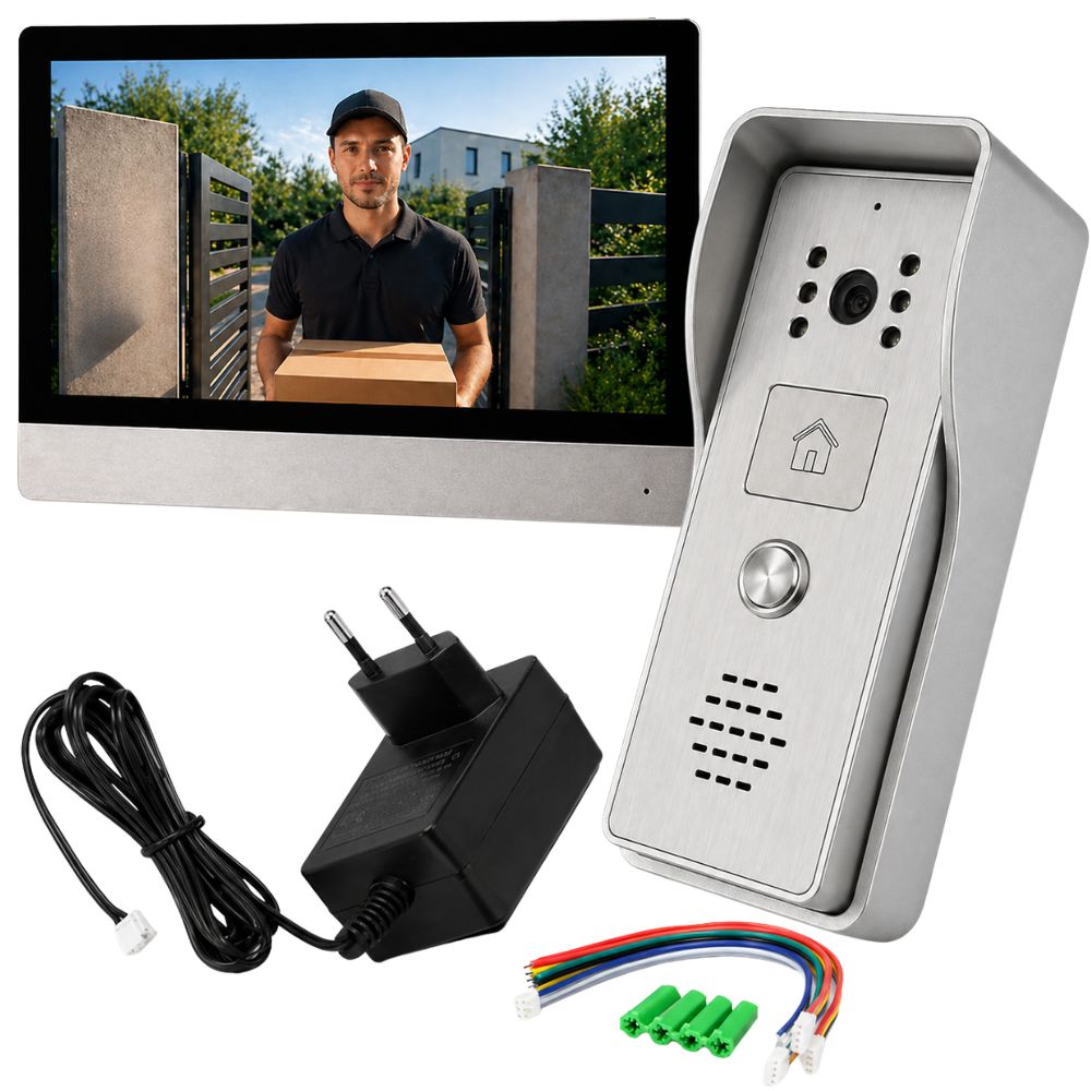 WiFi kaameraga uksekell 6″ puutetundliku ekraani ja mobiilirakendusega – Soodukas.Com WiFi kaameraga uksekell 6″ puutetundliku ekraani ja mobiilirakendusega