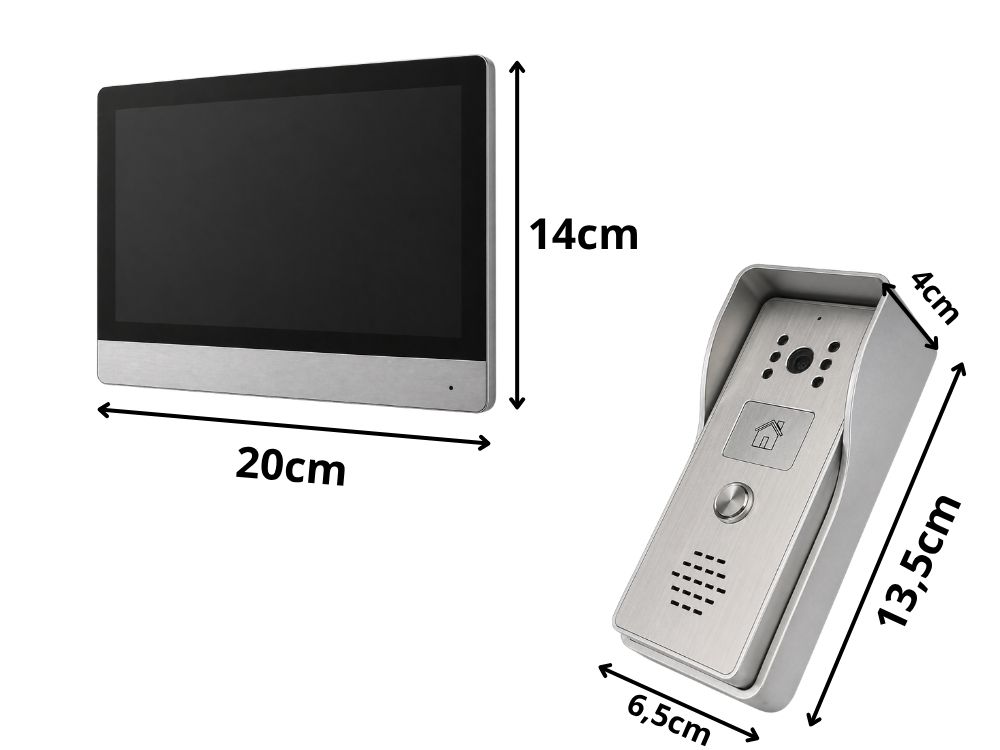 WiFi kaameraga uksekell 6″ puutetundliku ekraani ja mobiilirakendusega – Soodukas.Com WiFi kaameraga uksekell 6″ puutetundliku ekraani ja mobiilirakendusega - Image 4