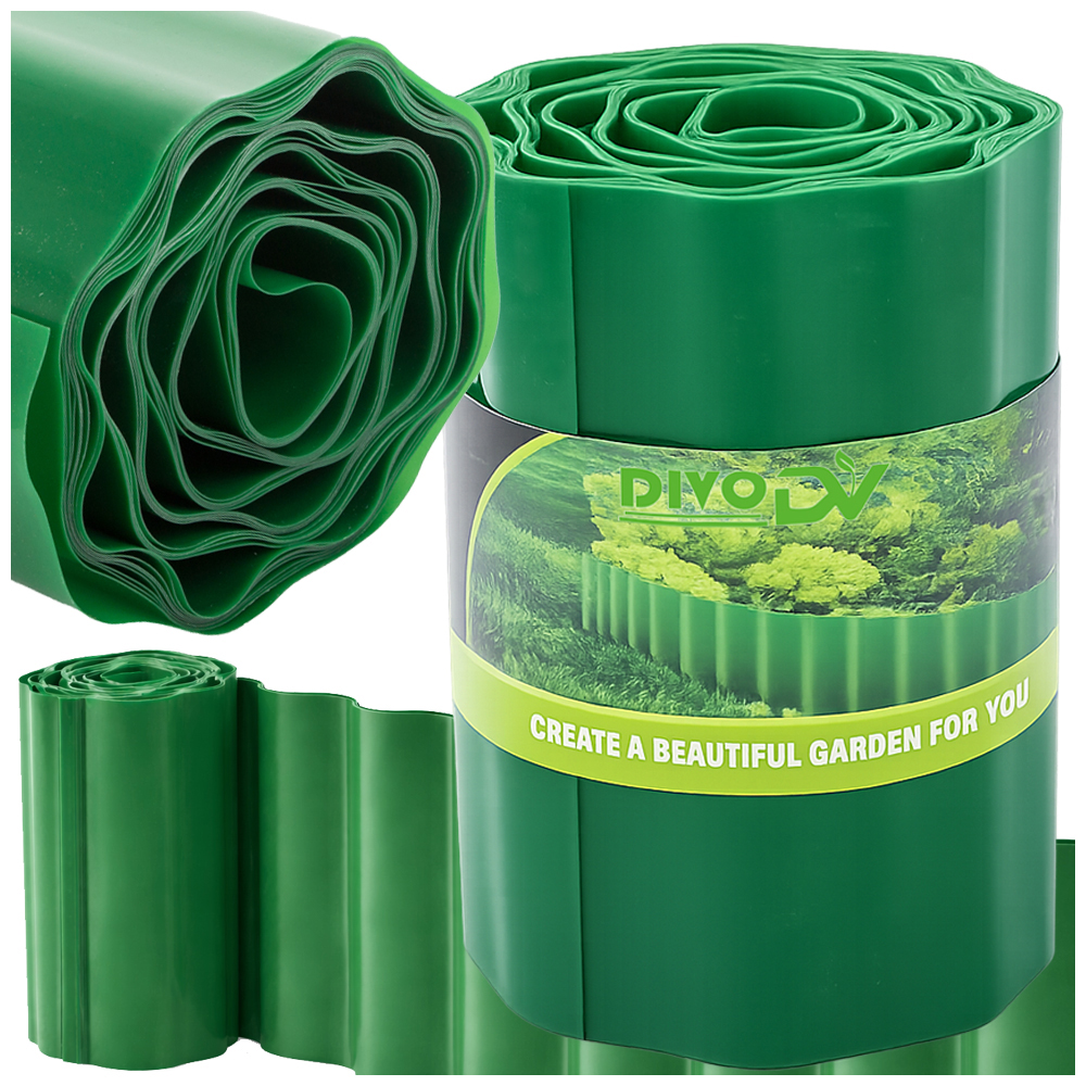 Painduv plastikust peenrapiire 9m × 20cm – Soodukas.Com Painduv plastikust peenrapiire 9m × 20cm