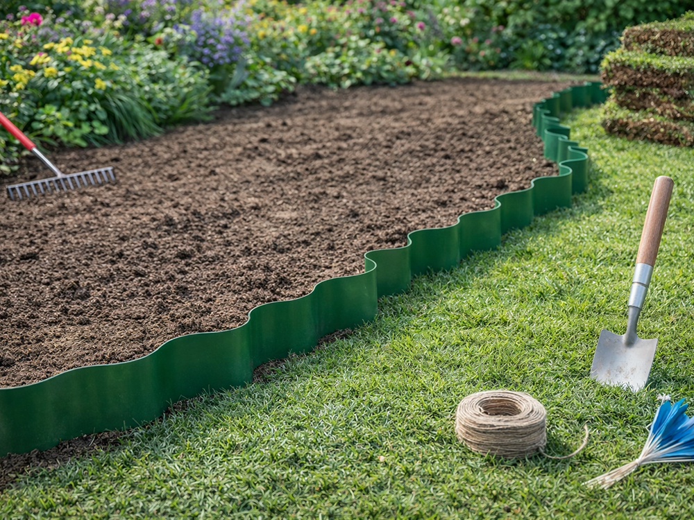 Painduv plastikust peenrapiire 9m × 20cm – Soodukas.Com Painduv plastikust peenrapiire 9m × 20cm - Image 3