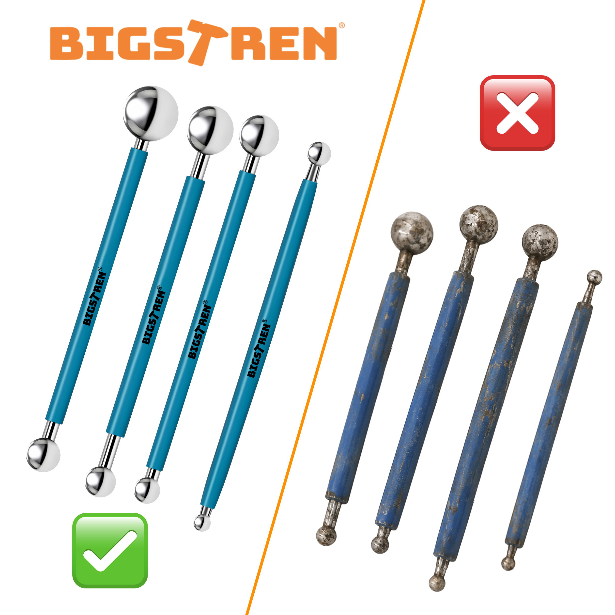 Silikooni ja vuugimassi silumisvardad metallkuulidega 4tk – Soodukas.Com Silikooni ja vuugimassi silumisvardad metallkuulidega 4tk - Image 7