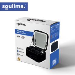 LED-peegliga kosmeetikakohver Soodukas.Com