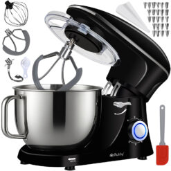 Planetaarne köögikombain 9in1 1500 W, 6,2 l, must