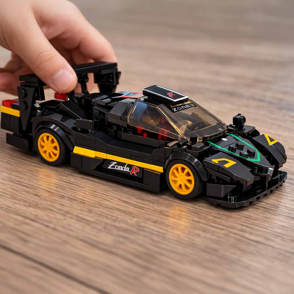 387-osaline konstruktor - sportauto Pagani Zonda R 1:28 - Image 3