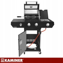 Gaasigrill 2+1 põletiga, malmresti ja külgpõletiga Soodukas.Com