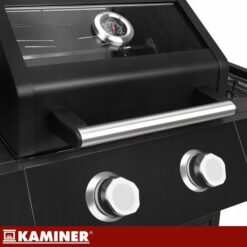 Gaasigrill 2+1 põletiga, malmresti ja külgpõletiga Soodukas.Com