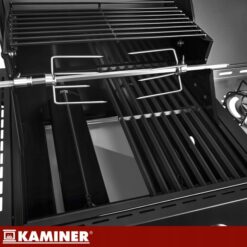 Gaasigrill 2+1 põletiga, malmresti ja külgpõletiga Soodukas.Com