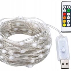 Veekindel 10m RGB LED valguskett puldi ja rakendusega Soodukas.Com