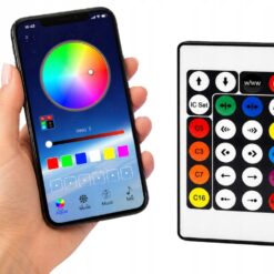 Veekindel 10m RGB LED valguskett puldi ja rakendusega Soodukas.Com